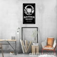 thumbnail image 3 of Craftnamesign Custom Barber Shop Metal Sign, Custom Barber Shop Name Sign, Hair Salon Metal Decor, 3 of 5
