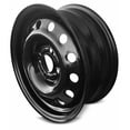 thumbnail image 2 of New 15x6 inch Wheel for Ford Fiesta (11-19) Black Painted Steel Rim, 2 of 5