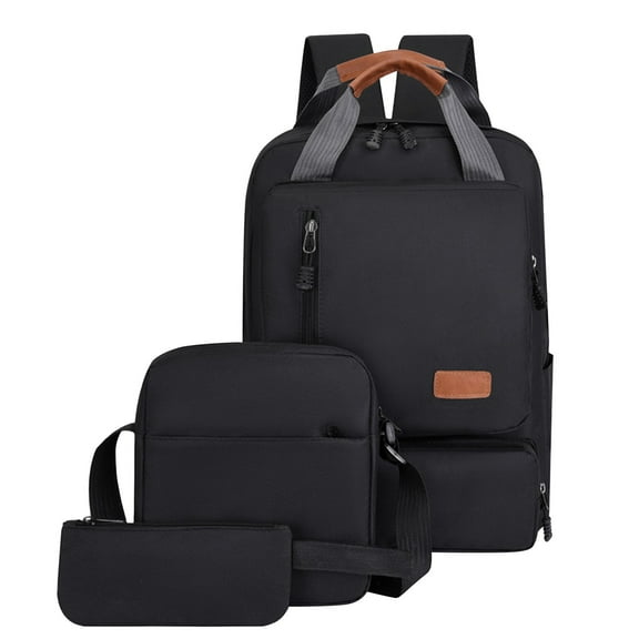 Adult Backpacks Backpack Three Piece Set,Large Student Backpack,Suitable for School and Outdoor Travel,Computer Bag for Men and Women with Large Capacity