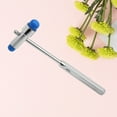 thumbnail image 3 of Marteau Réflexe en Forme de T à Double Tête Multifonction pour Diagnostic et Test avec Aiguille et Brosse (Bleu), 3 of 8