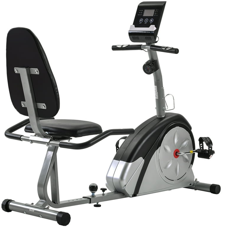 Merax SP407 Recumbent Exercise Bike with 8 Level Resistance and Pulse Sensor Multiple Colors Walmart