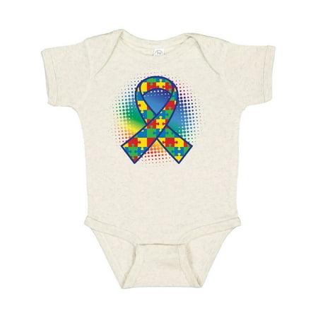 

Inktastic Autism Awareness Ribbon Support Walk Gift Baby Boy or Baby Girl Bodysuit
