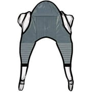 Patient Aid Padded U-Sling with Head Support, Universal Patient Lift Sling, Size Medium, 600lb Capacity