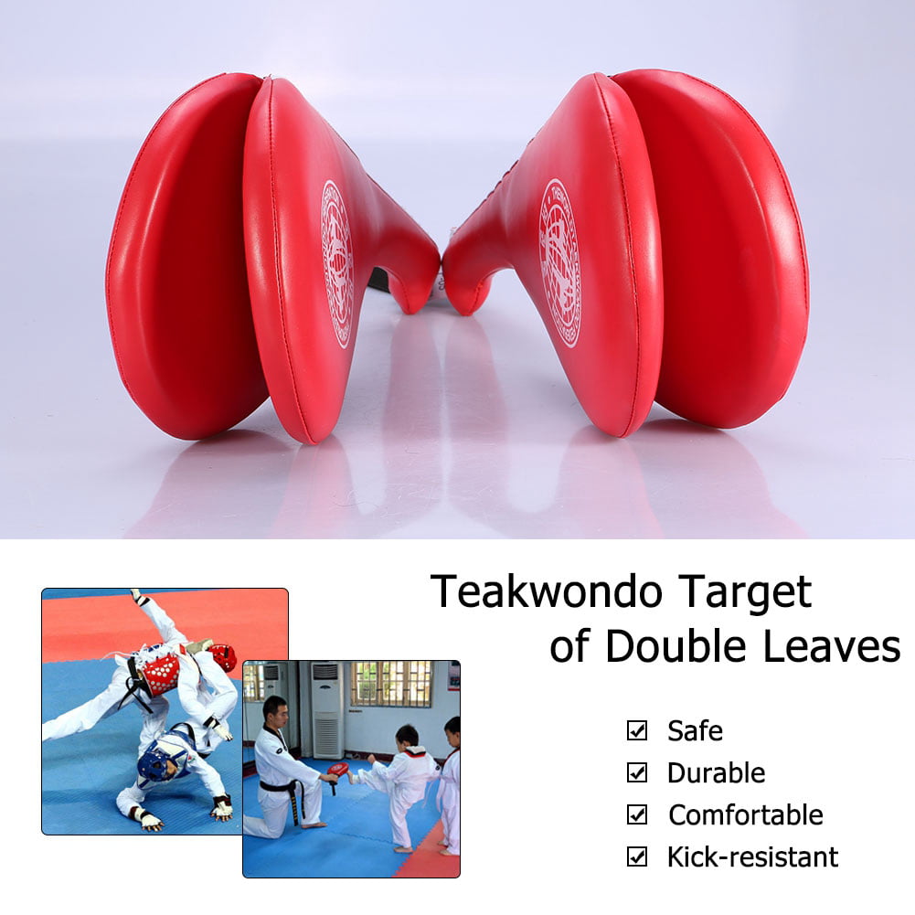 Details about   2 Piece Taekwondo Karate Kickboxing Target Kick Pad Durable Taekwondo Karate 
