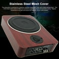 thumbnail image 4 of Altavoz de subgraves 8 pulgadas 600W estéreo para automóvil subwoofer ultrafino debajo del asiento sistema de subwoofer amplificado de alta potencia con tonos altos subwoofer de audio para automóvil, 4 of 8