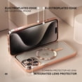 thumbnail image 6 of 2-in-1 Entronix Bundle for iPhone 15 Pro, Magnetic Clear Case 1 Screen Protector, Gold, 6 of 8