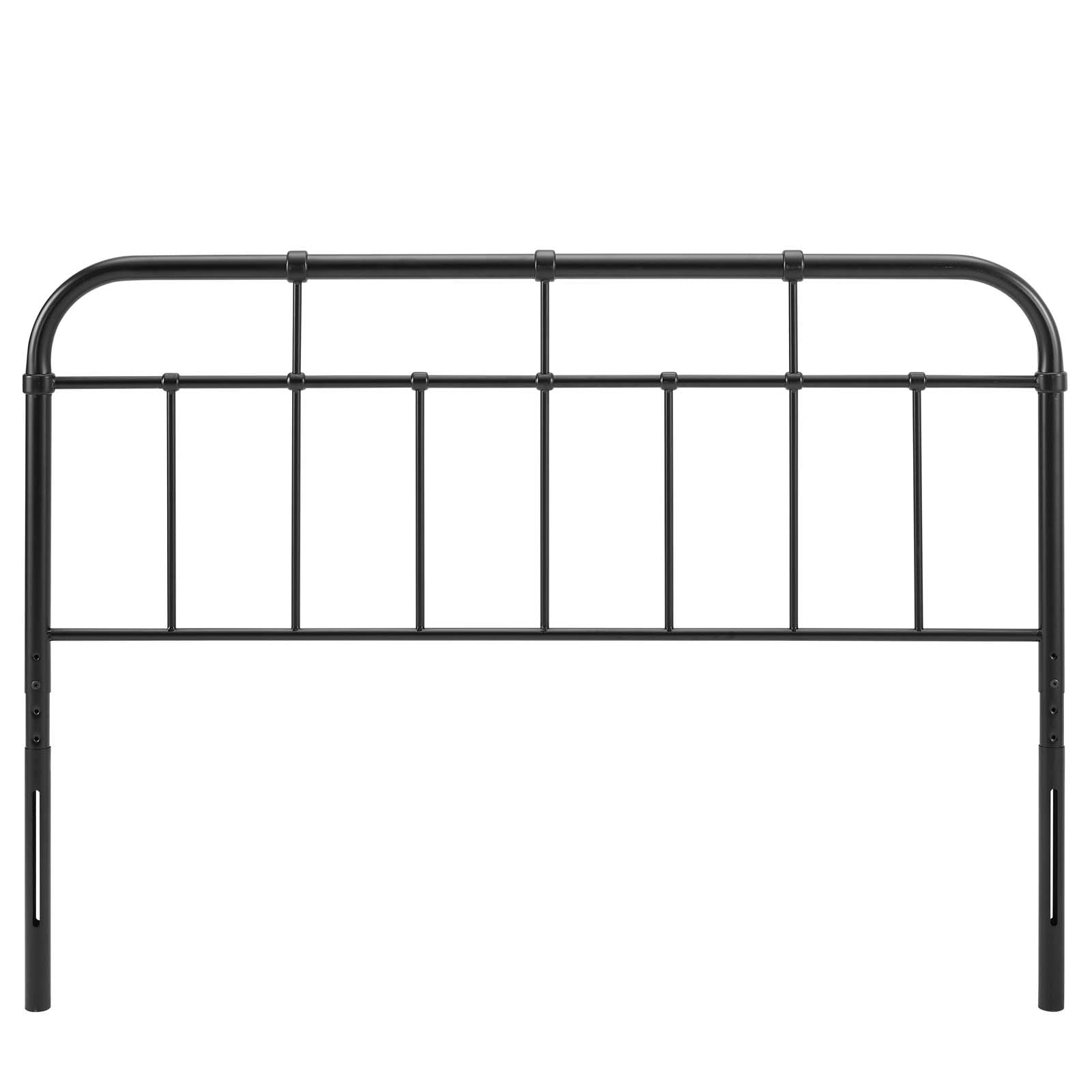 Headboard, Twin Size, Metal, Black, Modern Contemporary Urban Design, Bedroom Master Guest Suite