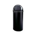 thumbnail image 2 of Rubbermaid Commercial Marshal Classic Container Round Polyethylene 15gal Black 816088BK, 2 of 2
