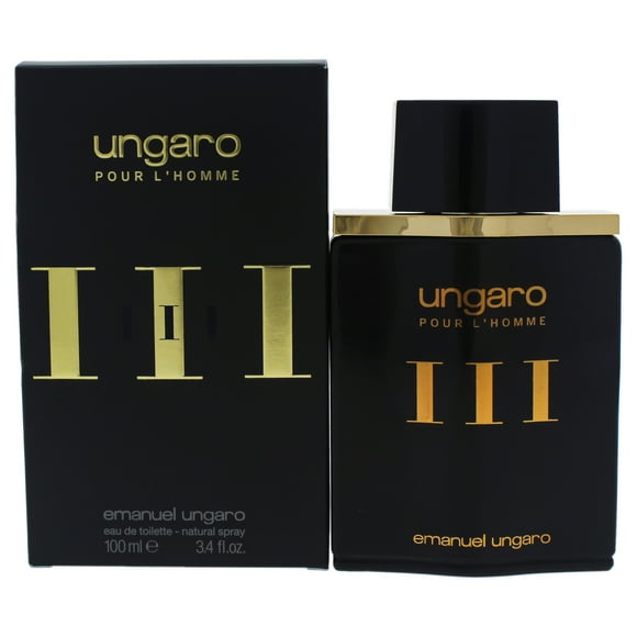 Ungaro III de Emanuel Ungaro pour Homme - Spray EDT de 3,4 oz