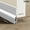 White, variant on Weather Resistant Door Draught Excluder with Strong Back for Stability