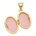 thumbnail image 2 of 14k Diamond Locket in 14k Yellow Gold, 2 of 3