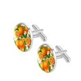 thumbnail image 2 of Tangerine Stylish Men's Shirt Cufflink Holder Made of Stainless Steel for Formal Occasions, 2 of 6