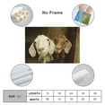 thumbnail image 2 of Pair of Goats Poster Decorative Painting Canvas Wall Art Living Room Posters Bedroom Painting,Unframe-style,12x18inch(30x45cm), 2 of 8