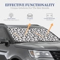 thumbnail image 4 of Balery Cute Panda Face Parasol para parabrisas de coche de 2 piezas | Parasol plegable para parabrisas delantero de coche para la mayoría de sedanes-Medium, 4 of 6