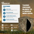 thumbnail image 2 of Ameristep Care Taker Pop up 2 Person Ground Hunting Blind, Realtree, 2 of 12