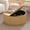 B-Natural, variant on PHOYAL 31.5" Fluted Round Coffee Table with Flip Top and Hidden Compartments Storage for Living Room, Natural