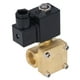 thumbnail image 4 of Válvula de aire de alta presión, válvula solenoide de latón eléctrica normalmente cerrada G1/4in, válvula solenoide de posición de vía, grado profesional, 4 of 8
