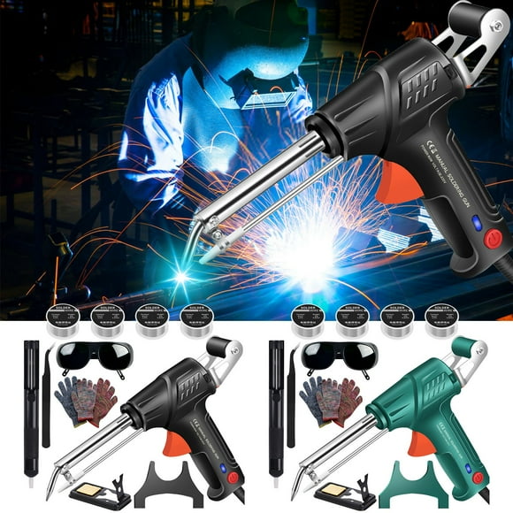 Gifts YYV Handheld Soldering Guns 110V With Light Multifunctional Semi-automatic Soldering Guns 60W Soldering Iron Soldering