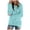 Sky Blue, variant on Women's Fashionable Long Sleeve Pullovers Loose Fluffy Fuzzy Jumper Sweatshirts Winter Clothes (AG, M)