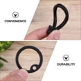 thumbnail image 2 of 10 unids PET PET TAG TAG SILENCER LOS NOMBRES DE PERDIO TAG TAG SILICONA SILICIERS ANILLOS MUTE HOOPS, 2 of 6
