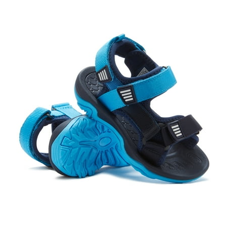

Weestep Toddler Little Kid Boys Girls Adjustable Strap Sandal(10 Toddler Blue/Navy2)
