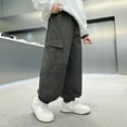 thumbnail image 7 of Pants for Boys Cargo Adventures Hiking Joggers Adjustable Ankles Utility Activewear, 7 of 7