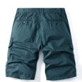 thumbnail image 3 of Shorts Cargo d'Entraînement pour Hommes Légers Randonnée devant Plat Shorts Tactiques de Travail avec Multi-Poches, 3 of 6