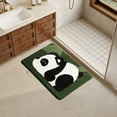 thumbnail image 5 of kkbbma under $5 Cute Panda Bathroom Rugs - Adorable Animal Bath Mat Cartoon Floor Mats, Non Slip Extra Absorbent Soft Bath Rug, Machine Washable, Bathtub Carpet Shower Indoor Area Use, 5 of 5