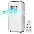 thumbnail image 3 of DSstyles Powerful 10,000 BTU Portable Air Conditioner – 3-in-1 Cooling, Fan & Dehumidifier – Remote Control, Quiet, 24H Timer, Window Kit – Cools Up to 450 sq ft – Dark Top Cover, 3 of 8