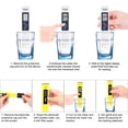 thumbnail image 2 of pH Tester Meter, pH Tester for Swimming Pools Measuring TDS pH EC Temperature Water Quality ph Tester for Drinking Water, Swimming Pool, Aquariums, Beverages, Hydroponics, 2 of 5