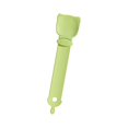 thumbnail image 5 of Cat Strip Spoon Easily Press (without Wasting) Kitten Licking Spoon Green, 5 of 8