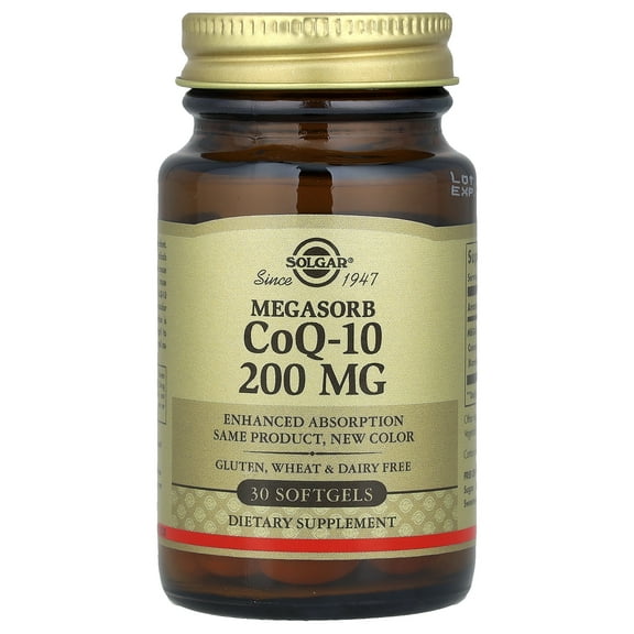 Solgar Coq-10 200 Mg 200 mg 30 Sgels