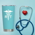 thumbnail image 3 of Respiratory Therapist Gifts, Gifts for RT on Respiratory Care Week, RT Graduation Gifts, RT Appreciation Gifts, Respiratory Therapy Gifts, Christmas Gifts for RT, 20 oz Stainless Steel Tumbler, 3 of 6