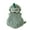 Turquoise, variant on Infant Baby Boys Girls Spring Fall Romper 0 3 6 12 18 Months Plush Sleeveless Hood Romper