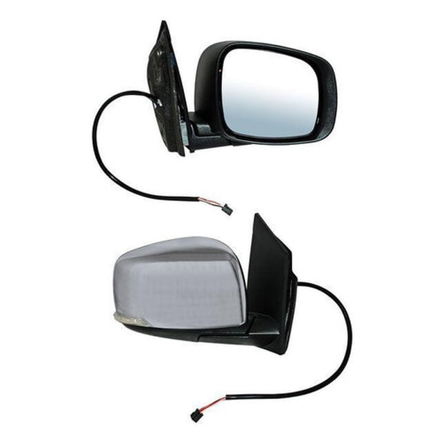 Espejo Lateral Eléctrico Derecha Dodge Caravan 2008 2009 2010 2011 2012 2013 2014 2015 2016 2017 2018 2019 POLYWAY Espejo Lateral Eléctrico