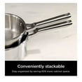 thumbnail image 5 of Ninja Everclad 12 Piece Oven Safe Stainless Steel Cookware Set, 5 of 7