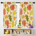 thumbnail image 5 of Thanksgiving and Fall Decor Harvest Theme Curtains 2 Pieces Semi-Sheer,42x54in Kitchen Curtains Fall Holiday Long Curtain, 5 of 5