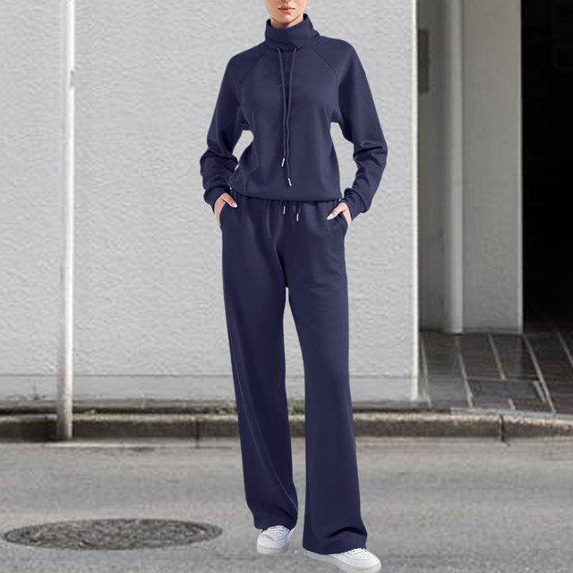 Pyhlmscde Ensemble de Survêtement Décontracté à Manches Longues pour Femmes, Ensemble de Pyjama pour Femmes, Tenues d'Automne pour Femmes