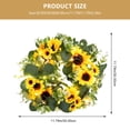 thumbnail image 2 of Milisten 1Ud Guirnalda Luminosa De Girasol Amarillo Artificial Para Y Fiesta, 2 of 6