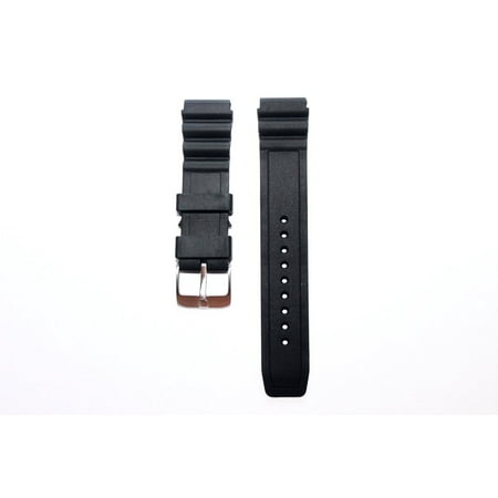 22mm Rubber Strap - Italian Rubber Strap for Luminox 22mm 3000 3100 3200 3400 3600 8400 8800 Navy Seal Evo Colormark