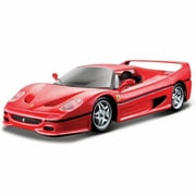 Ferrari F50, Red - Bburago 26010 - 1/24 scale Diecast Model Toy Car