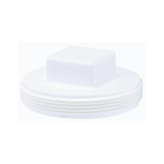 Genova Products 41840 4 in. Male Pipe Thread Styrene Plug