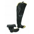 thumbnail image 2 of Manufacturer Varies Men's Hip Wader, Steel Toe, Black/Yellow, 9, PR 5T255, 2 of 2