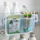 thumbnail image 2 of Bolso de malla de almacenamiento de refrigerador Dos cuadrículas Organizador colgante con hortalizas de gancho Holder Clasificación doméstica Tipying Tool 2pcs / set Inevent HA010062-03, 2 of 6