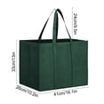 thumbnail image 4 of Msgweeeg Reusable Grocery Bags Tote Bag Reusable Grocery Bags Shopping Bags for Groceries Foldable with Long Handle, 4 of 7