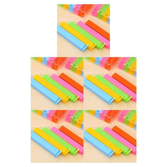Toystoory 10PCS Food Clips Folding Storage Bags Bread Kitchenware Reusable Sealing Wear-resistant Clamp Clamps Light Sealer Fresh Type2 NO2
