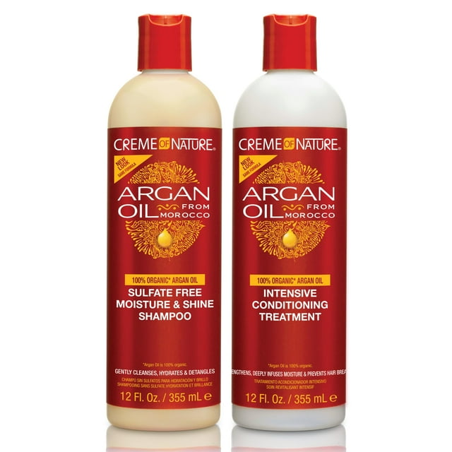 Champú y tratamiento acondicionador intensivo Creme of Nature