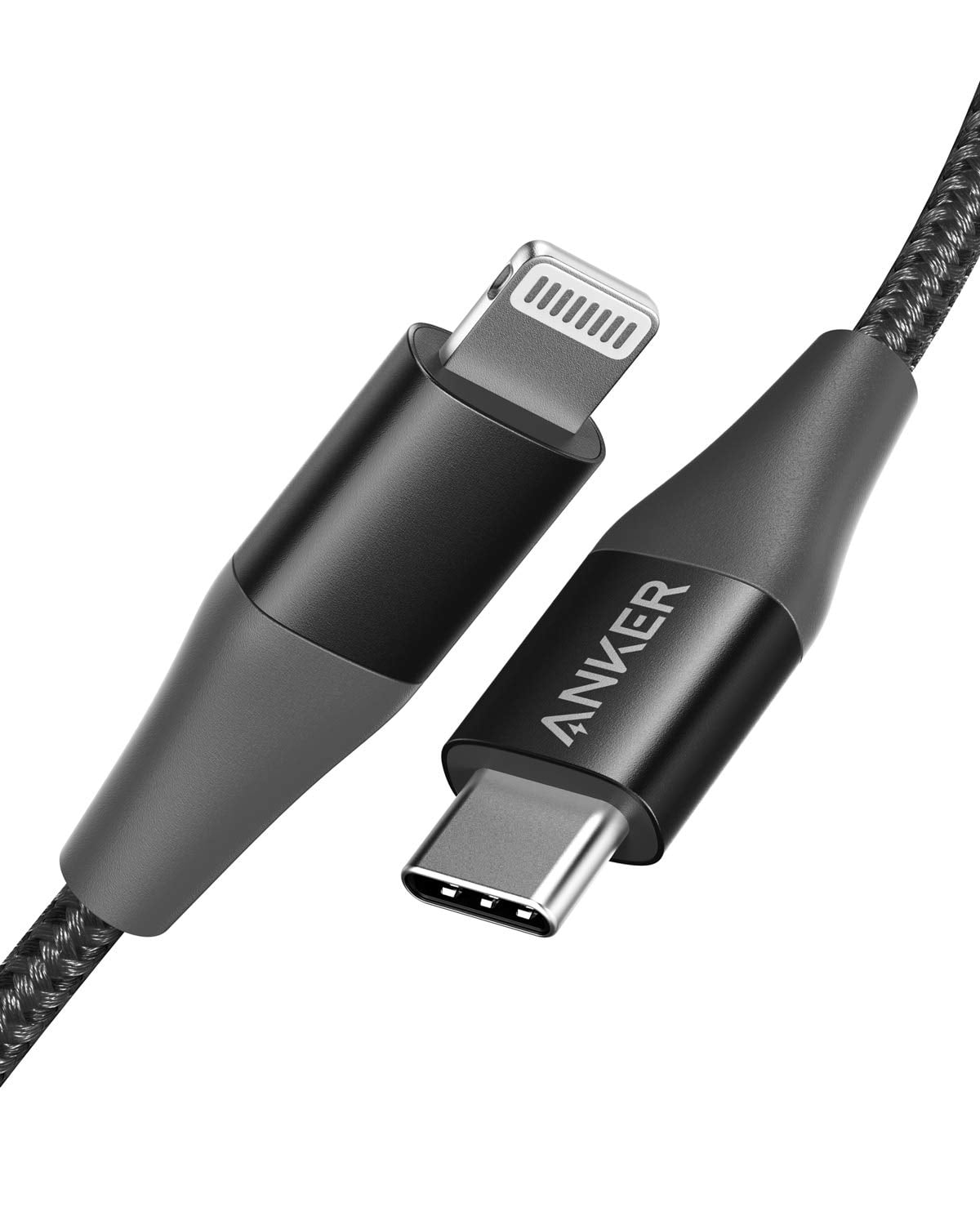 MFi Certified iPhone Charger Black Basics Lightning to USB A Cable 6-Foot