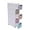 Muted Mixed Colors, variant on 5 Tier Plastic Drawers Narrow Dresser Storage Cabinet, Mobile Stackable Clothes Storage Tower, Suitable for Home, Office, Bedroom Storage Cabinet, 11.8 * 15.75 * 33.07in (Morandi)