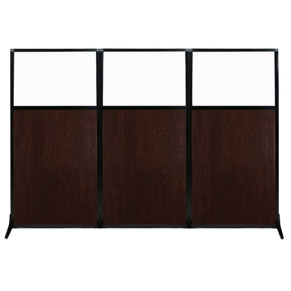 Work Station Screen - W/ Window - Laminate
